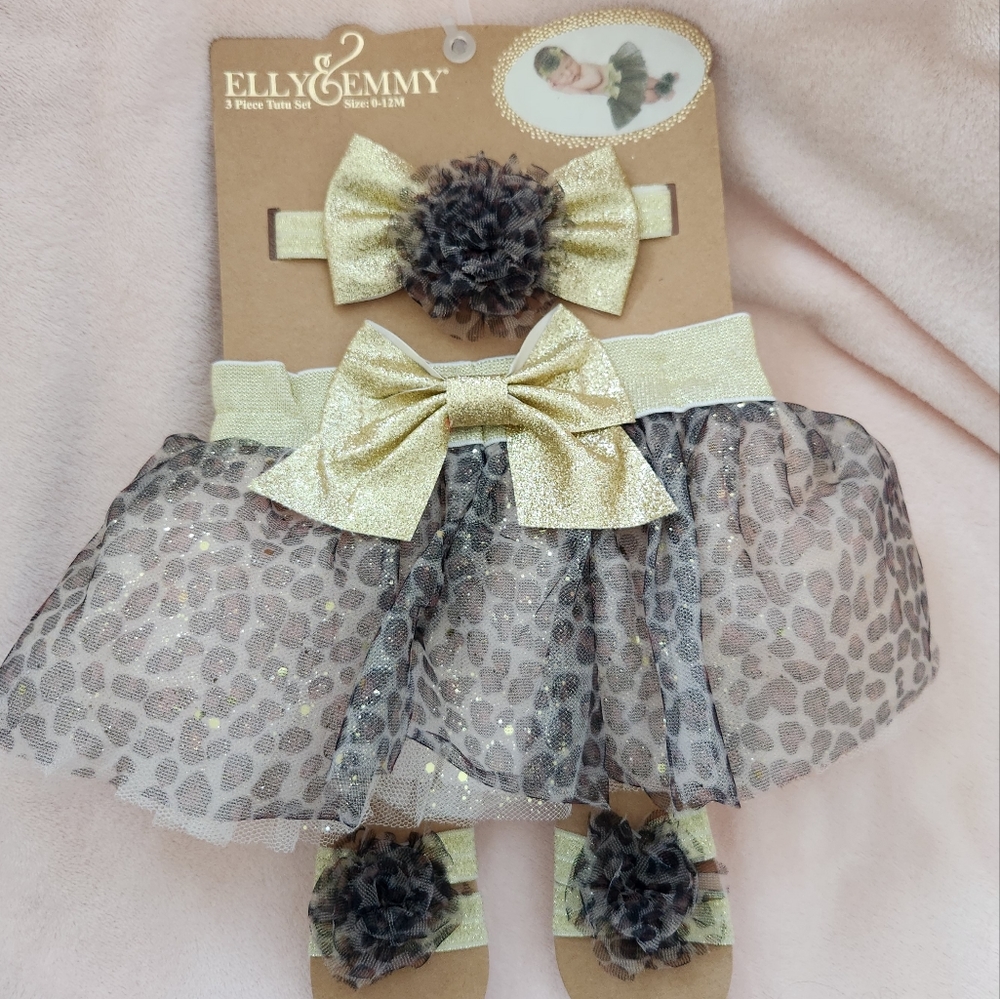 Leopard Print Tutu for Babygirl